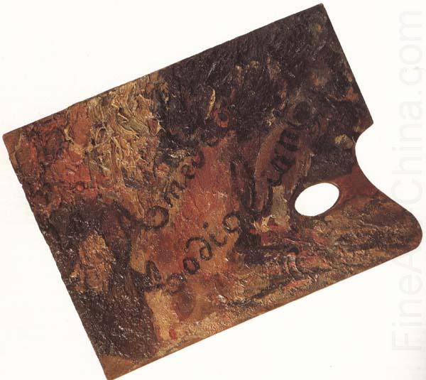 La Palette de Modigliani (mk38), Amedeo Modigliani